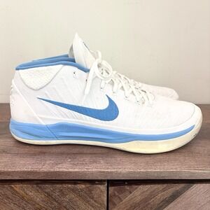 Nike Kobe AD Mid TB White Blue Basketball Shoes Mens 14.5 Kobe AD 942521-103